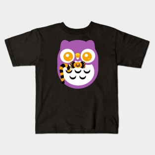 Halloween Cute baby Owl Kids T-Shirt